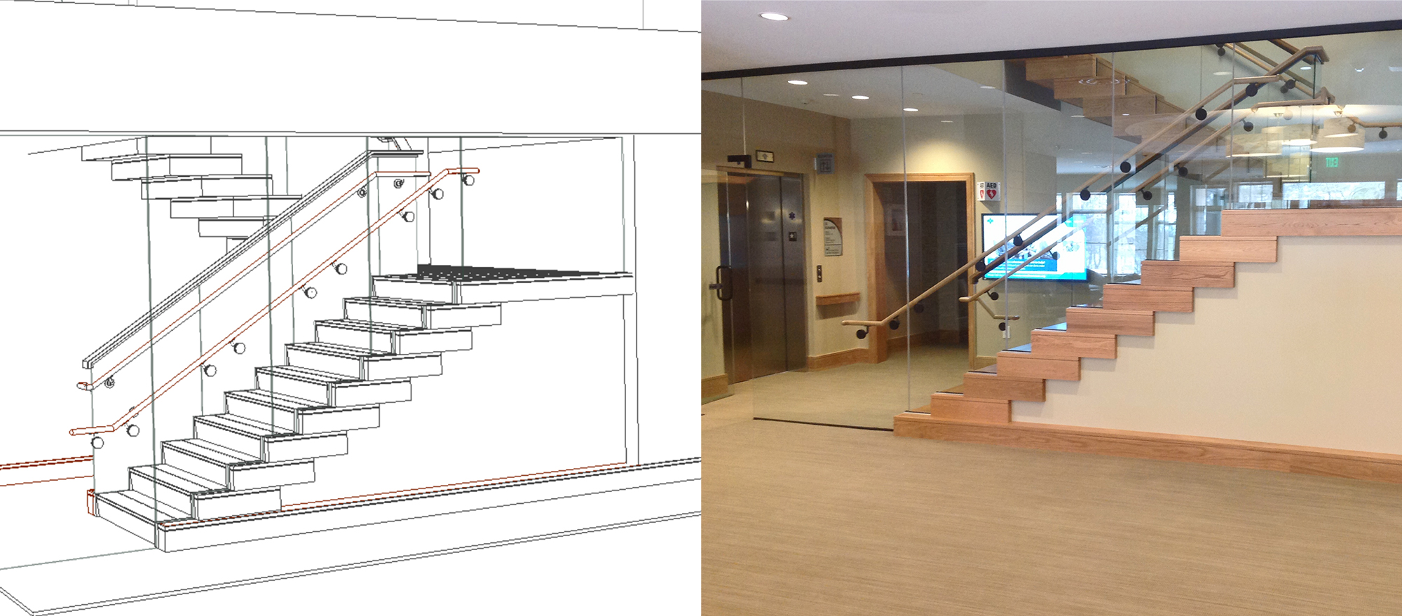 Care Dimensions Custom Staircase